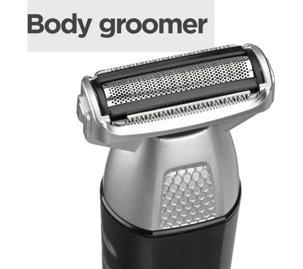 BABYLISS MT812U Lithium Power 11-in-1 Wet & Dry Multi-Trimmer - Black & Silver image number 5 of 13