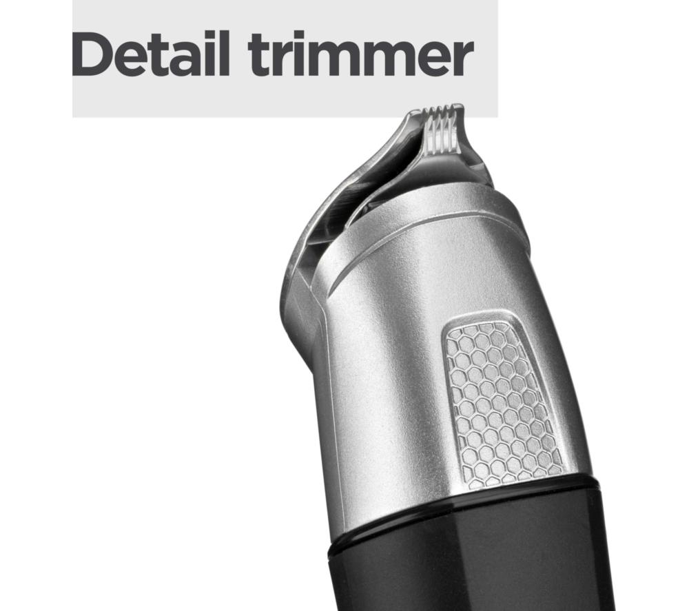 BABYLISS MT812U Lithium Power 11-in-1 Wet & Dry Multi-Trimmer - Black & Silver image number 6 of 13