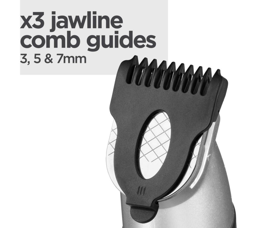BABYLISS MT812U Lithium Power 11-in-1 Wet & Dry Multi-Trimmer - Black & Silver image number 8 of 13