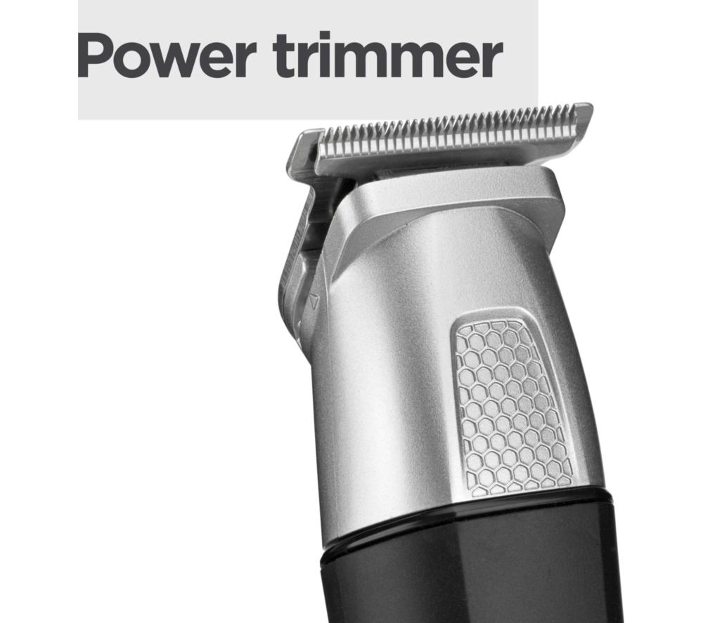 BABYLISS MT812U Lithium Power 11-in-1 Wet & Dry Multi-Trimmer - Black & Silver image number 12 of 13
