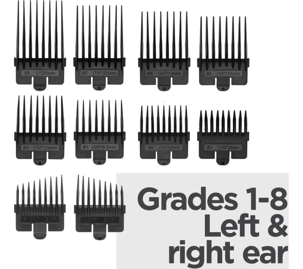 BABYLISS Lithium Power E812U Hair Clipper - Black & Silver image number 4 of 8