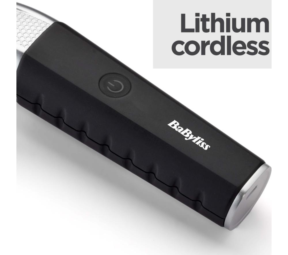 BABYLISS Lithium Power E812U Hair Clipper - Black & Silver image number 5 of 8