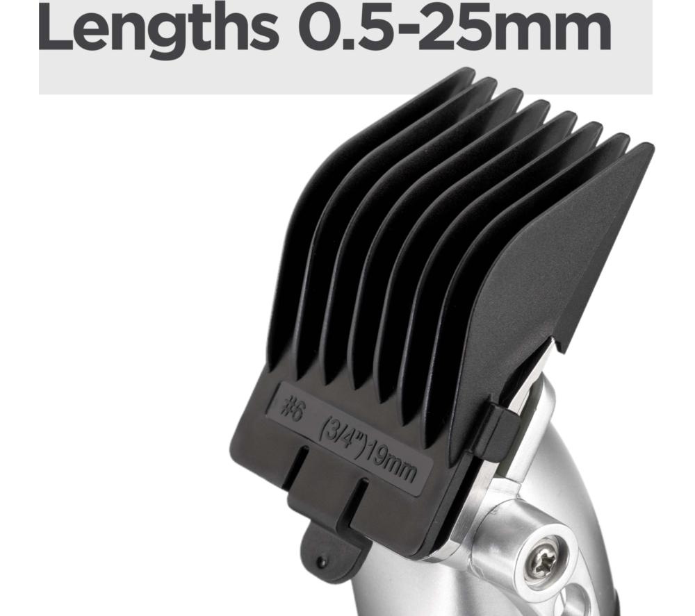 BABYLISS Lithium Power E812U Hair Clipper - Black & Silver image number 7 of 8