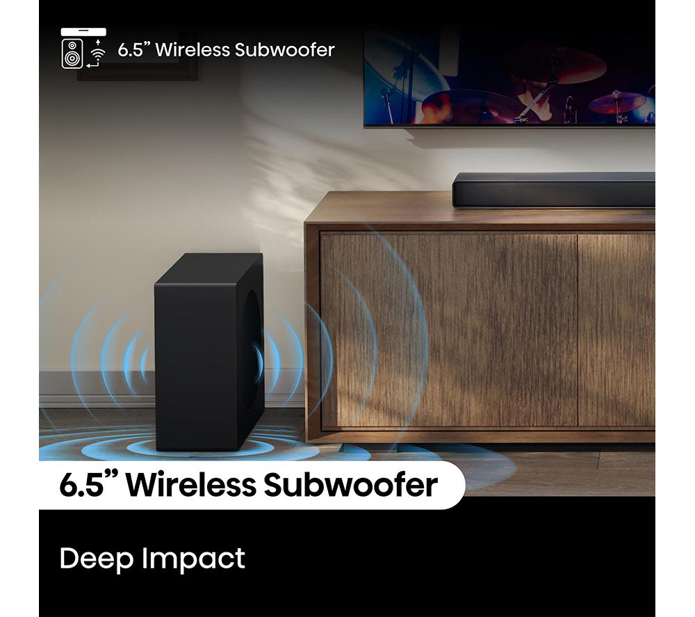 HISENSE AX3120Q 3.1.2 Wireless Sound Bar with Dolby Atmos & DTS Virtual:X image number 9 of 15