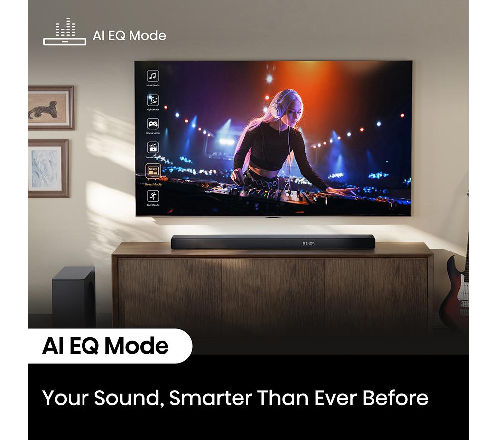 HISENSE AX3120Q 3.1.2 Wireless Sound Bar with Dolby Atmos & DTS Virtual:X image number 11 of 15