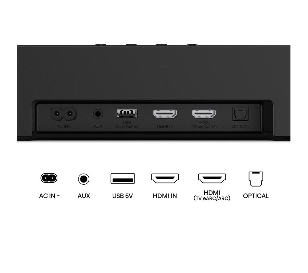 HISENSE AX3120Q 3.1.2 Wireless Sound Bar with Dolby Atmos & DTS Virtual:X image number 12 of 15