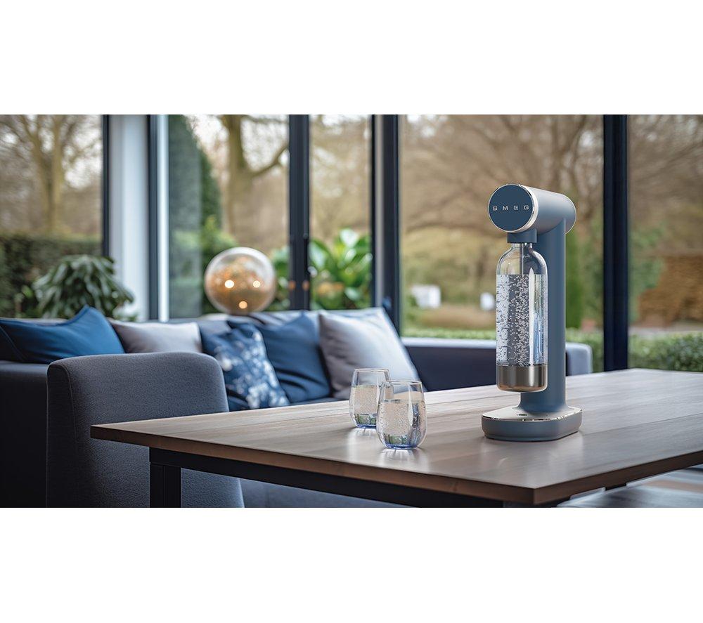 SMEG SKC01SBM Soda Maker - Storm Blue image number 4 of 7