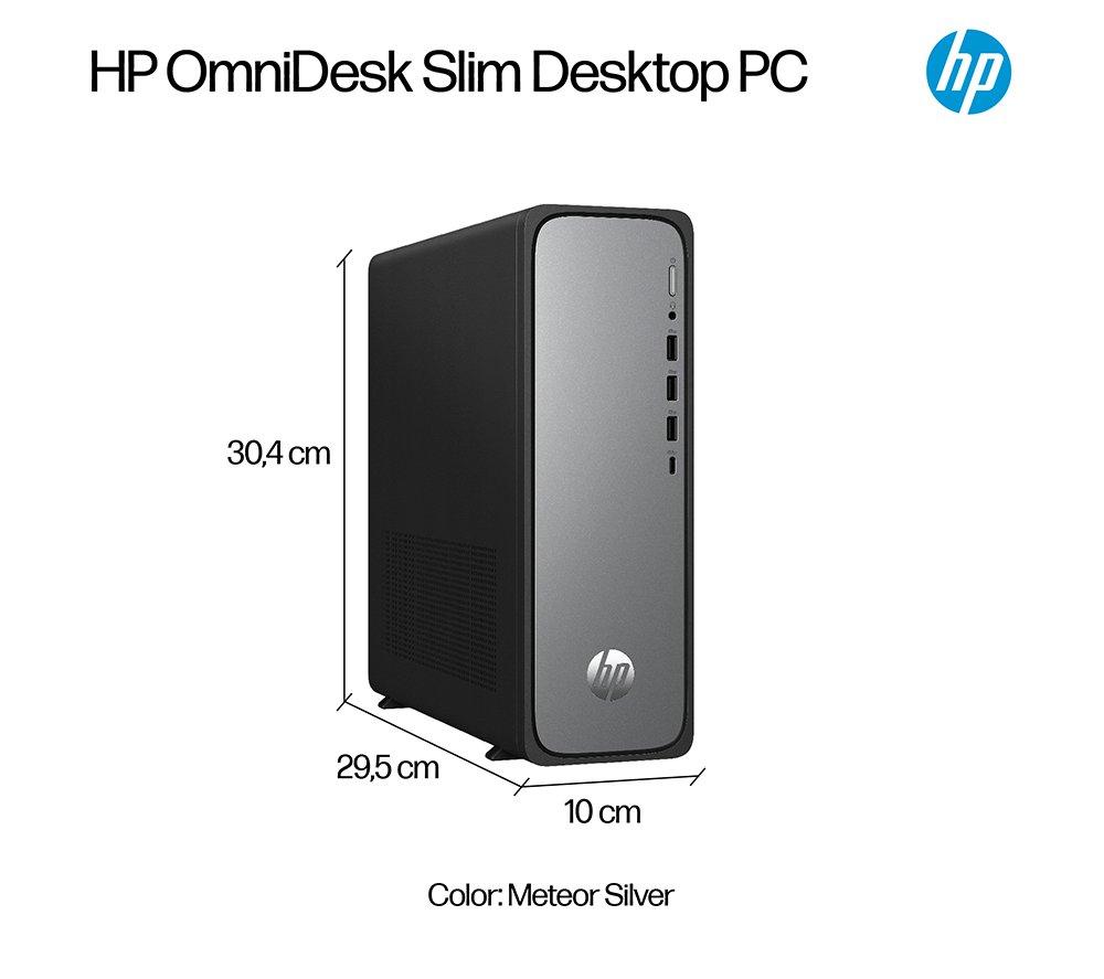 HP OmniDesk Slim S03-0001na Desktop PC - Intel&reg; Core&trade; i5, 512 GB SSD, Black image number 12 of 21