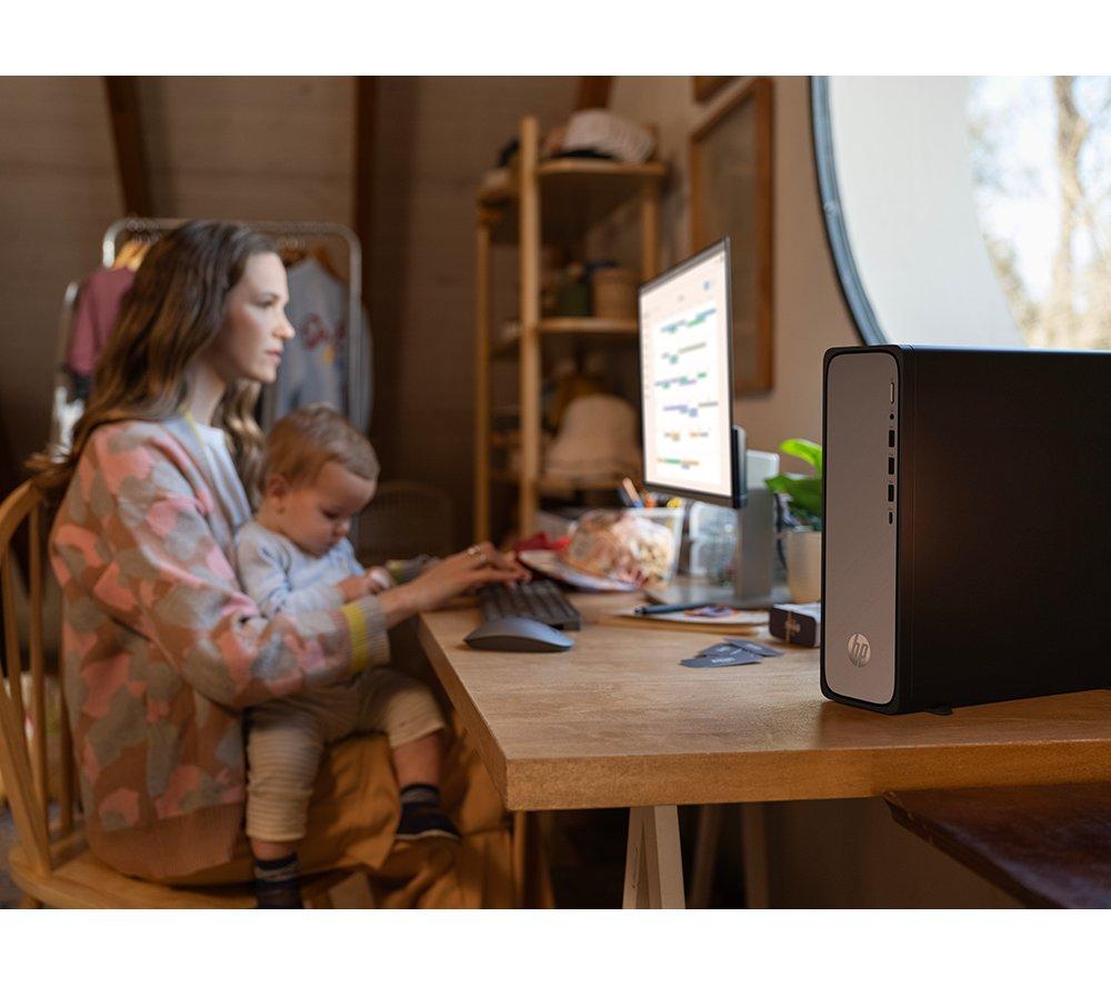 HP OmniDesk Slim S03-0001na Desktop PC - Intel&reg; Core&trade; i5, 512 GB SSD, Black image number 13 of 21