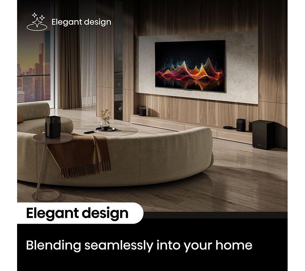 HISENSE HT Saturn 4.1.2 Wireless Sound Bar with Dolby Atmos & DTS Virtual:X image number 9 of 18