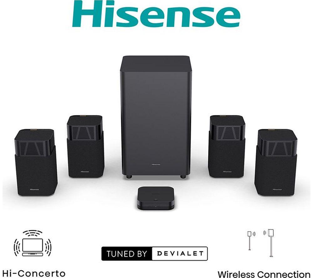 HISENSE HT Saturn 4.1.2 Wireless Sound Bar with Dolby Atmos & DTS Virtual:X image number 16 of 18