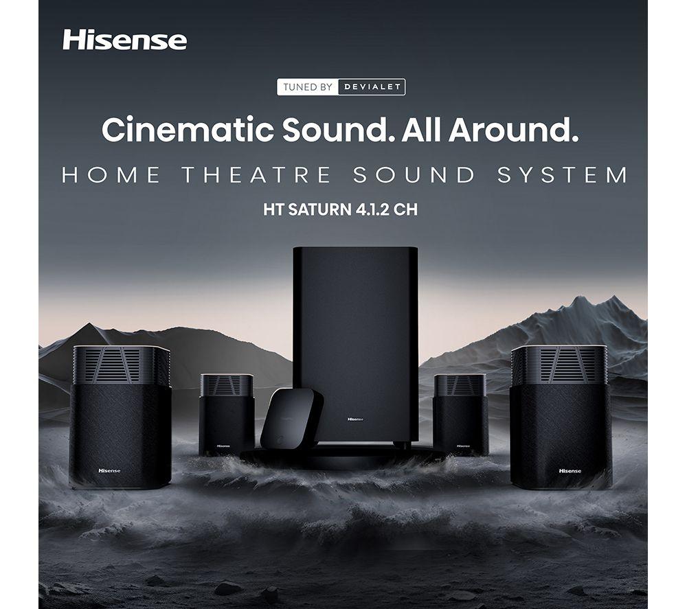 HISENSE HT Saturn 4.1.2 Wireless Sound Bar with Dolby Atmos & DTS Virtual:X image number 18 of 18