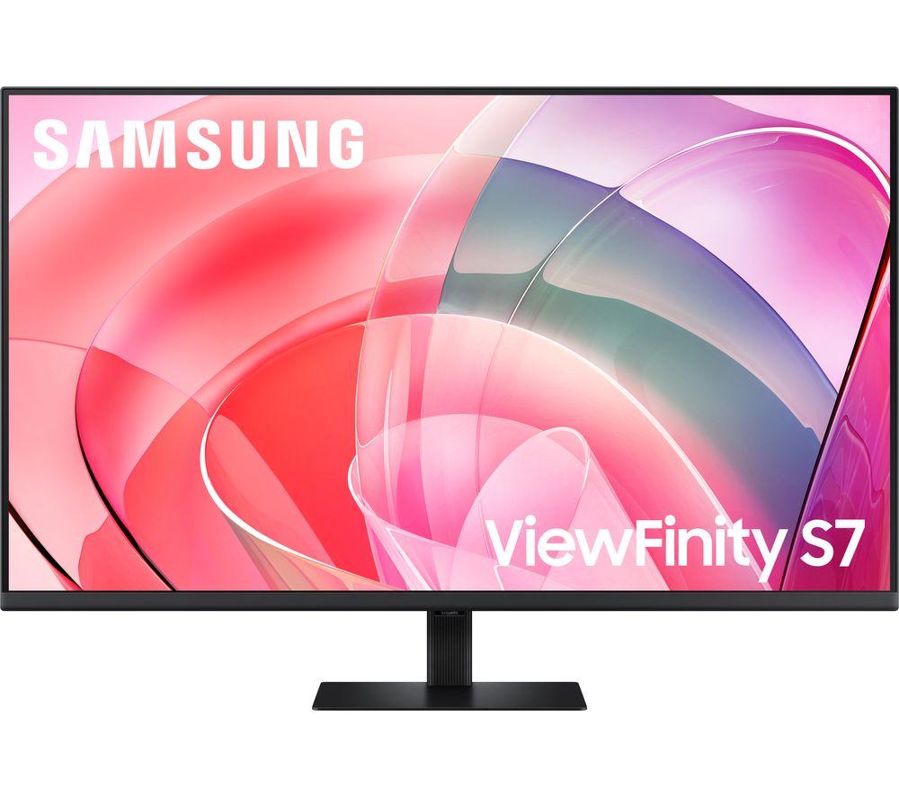 SAMSUNG ViewFinity S7 LS37D702EAUXXU 4K Ultra HD 37" VA LCD Monitor - Black
