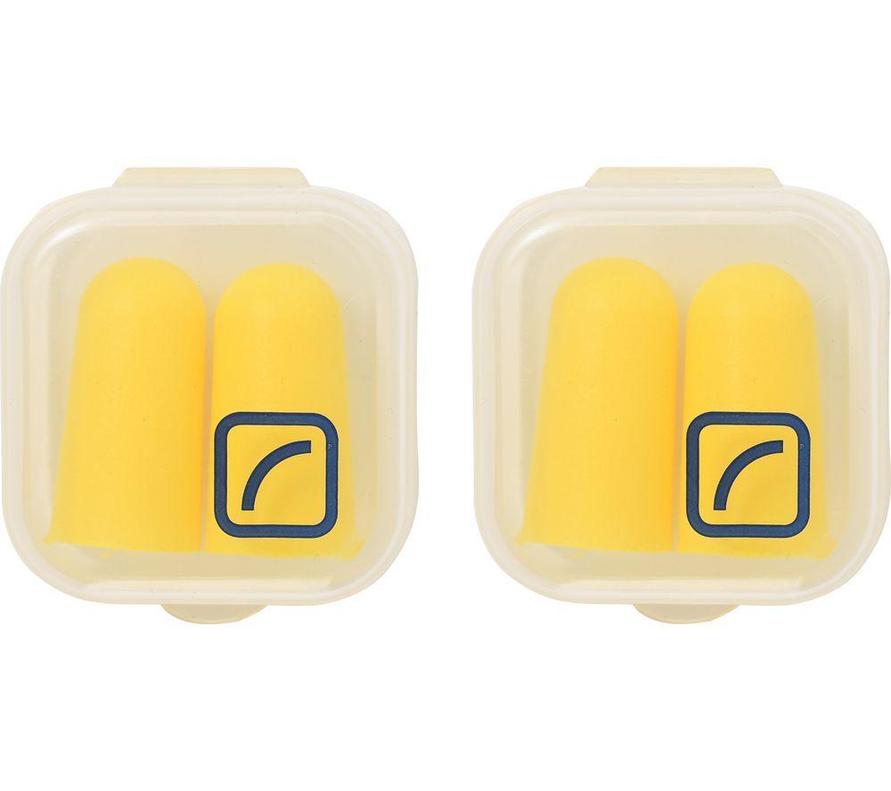 TRAVEL BLUE Foam Ear Plugs - Yellow, Pack of 2
