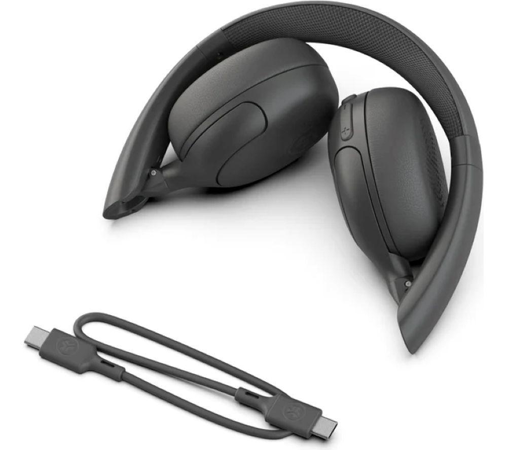 JLAB Go Lux Wireless Bluetooth Noise-Cancelling Headphones - Graphite image number 4 of 12