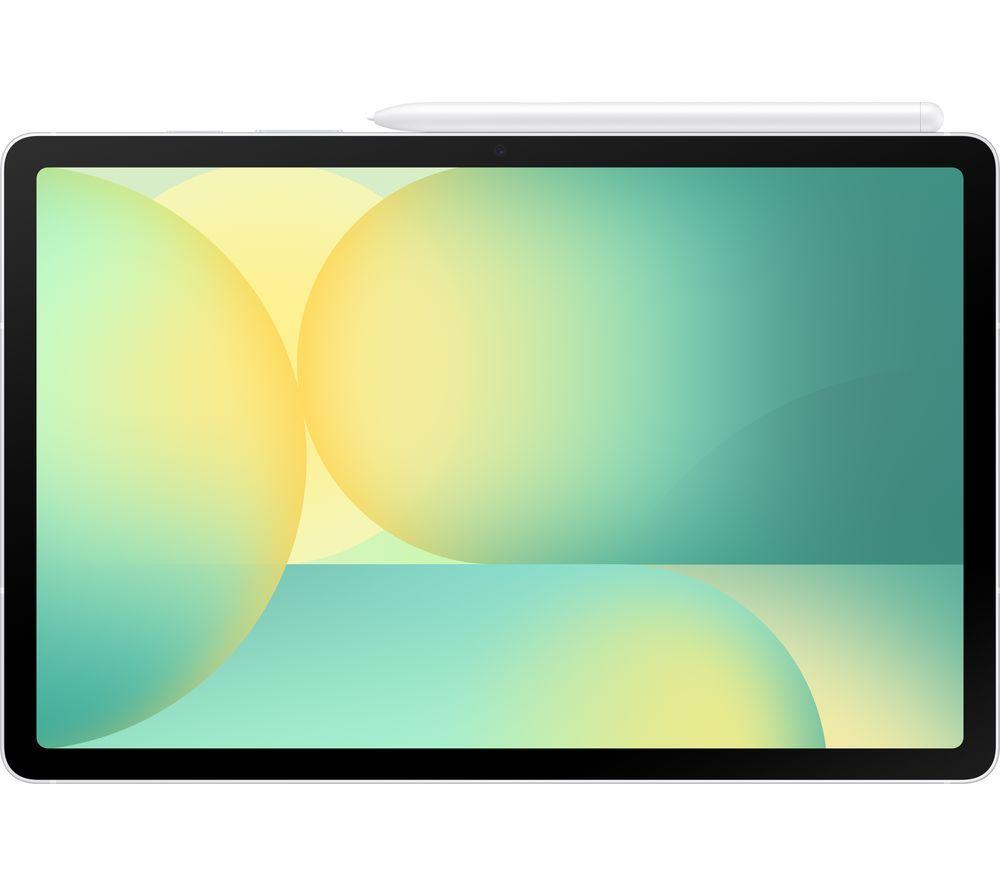 SAMSUNG Galaxy Tab S10 FE 10.9" 5G Tablet - 128 GB, Silver image number 3 of 9