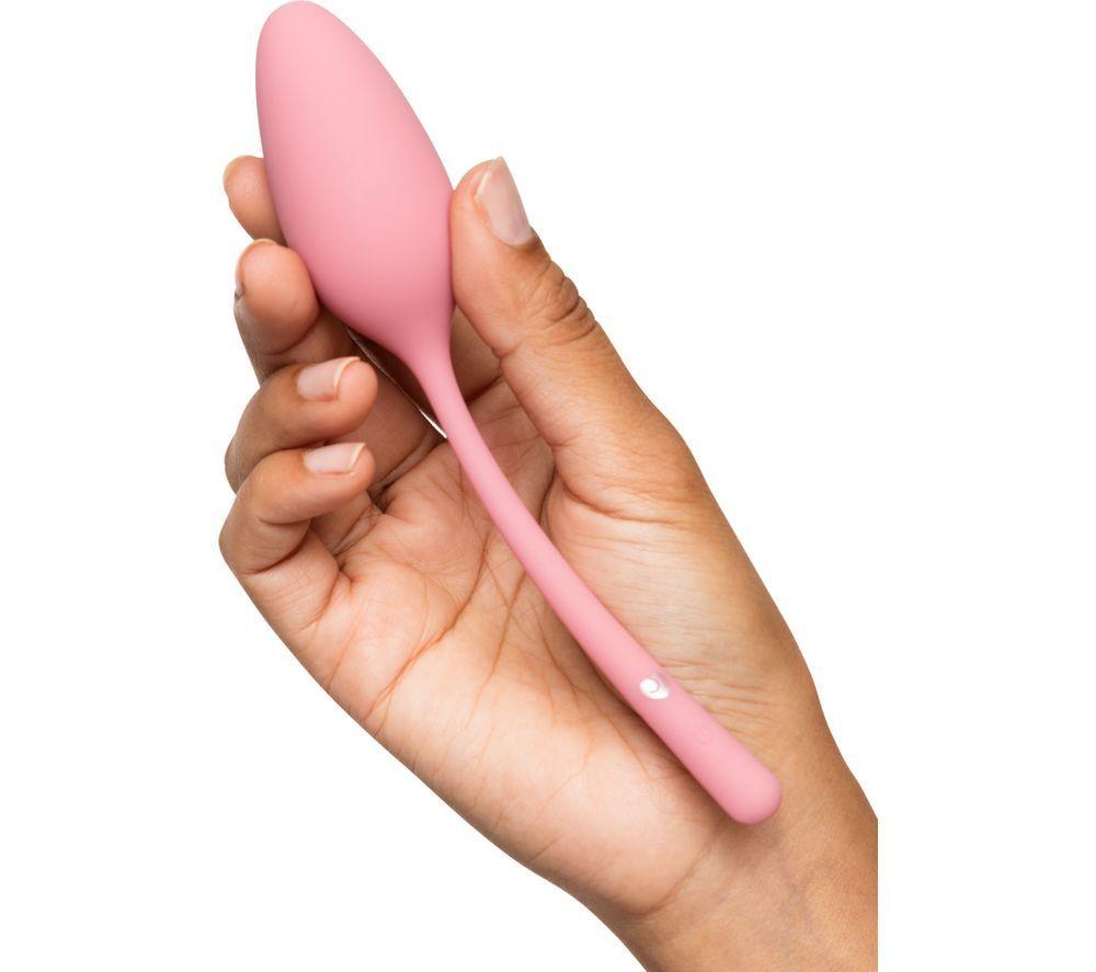 LOVEHONEY Mon Ami Vibrating Love Egg with Remote - Pink image number 4 of 6