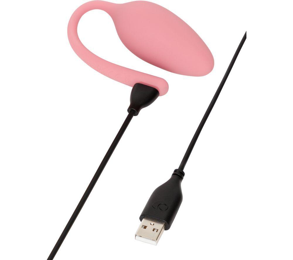 LOVEHONEY Mon Ami Vibrating Love Egg with Remote - Pink image number 6 of 6