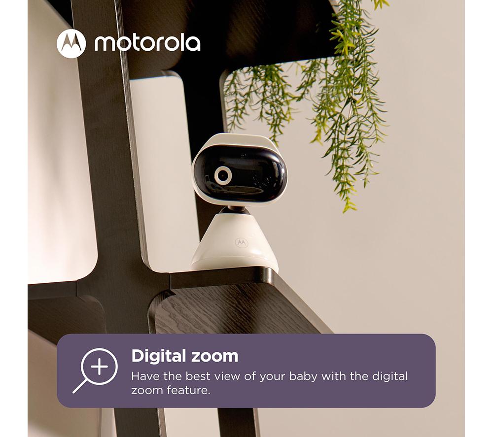 MOTOROLA Connect Smart WiFi PIP1000 Video Baby Monitor - White & Black image number 6 of 7
