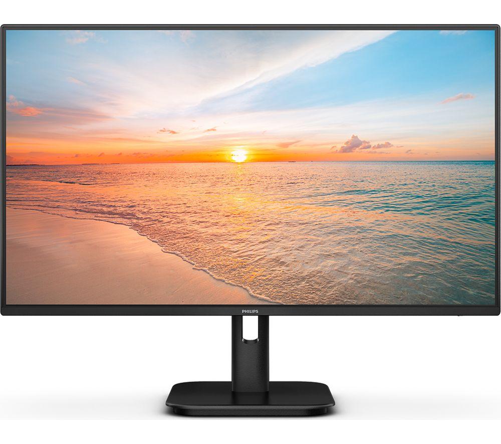 PHILIPS 24E1N1200A Full HD 24" IPS Monitor - Black