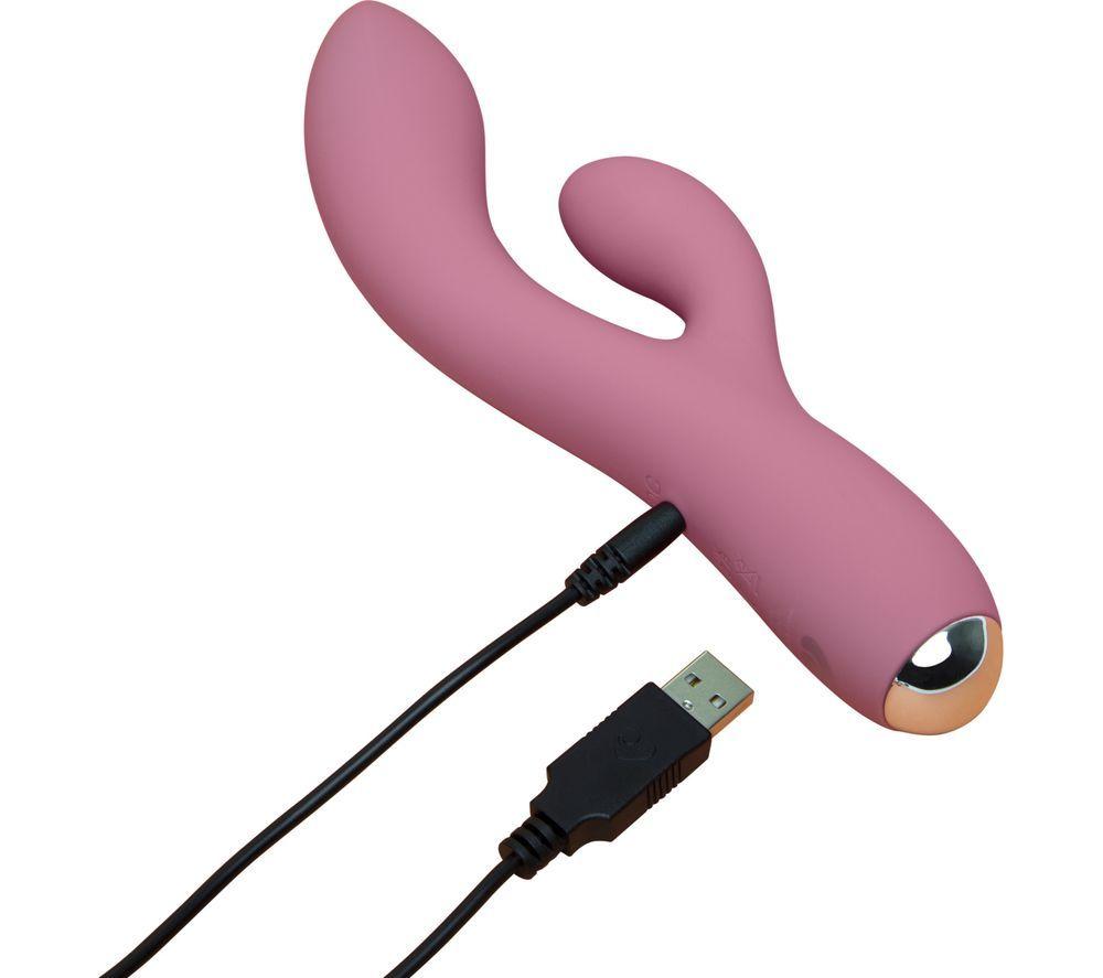 LOVEHONEY Mon Ami Rabbit Vibrator - Pink image number 2 of 5