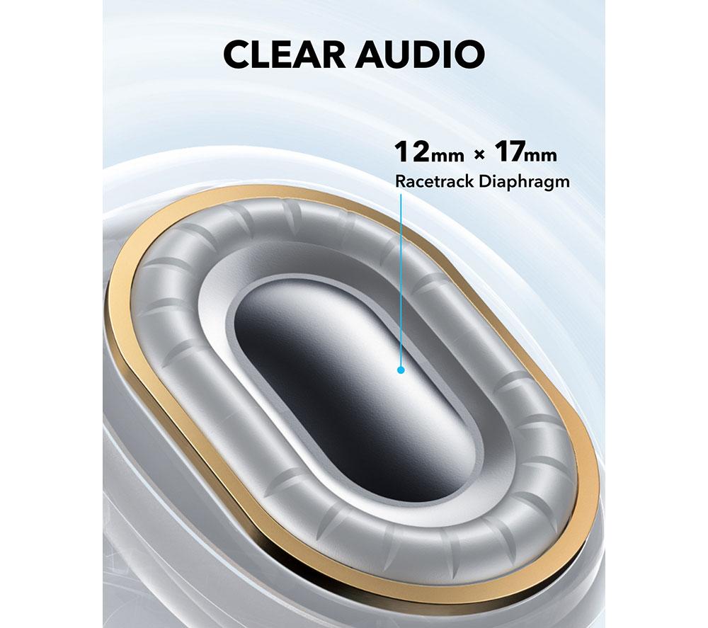 SOUNDCORE C40i Open-Ear Wireless Bluetooth Earbuds - Dark Grey image number 5 of 8