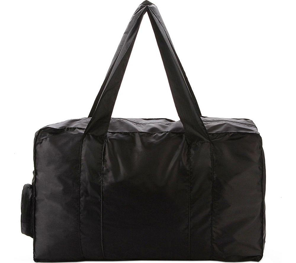 TRAVEL BLUE Folding Duffle Bag - 16 Litre, Black