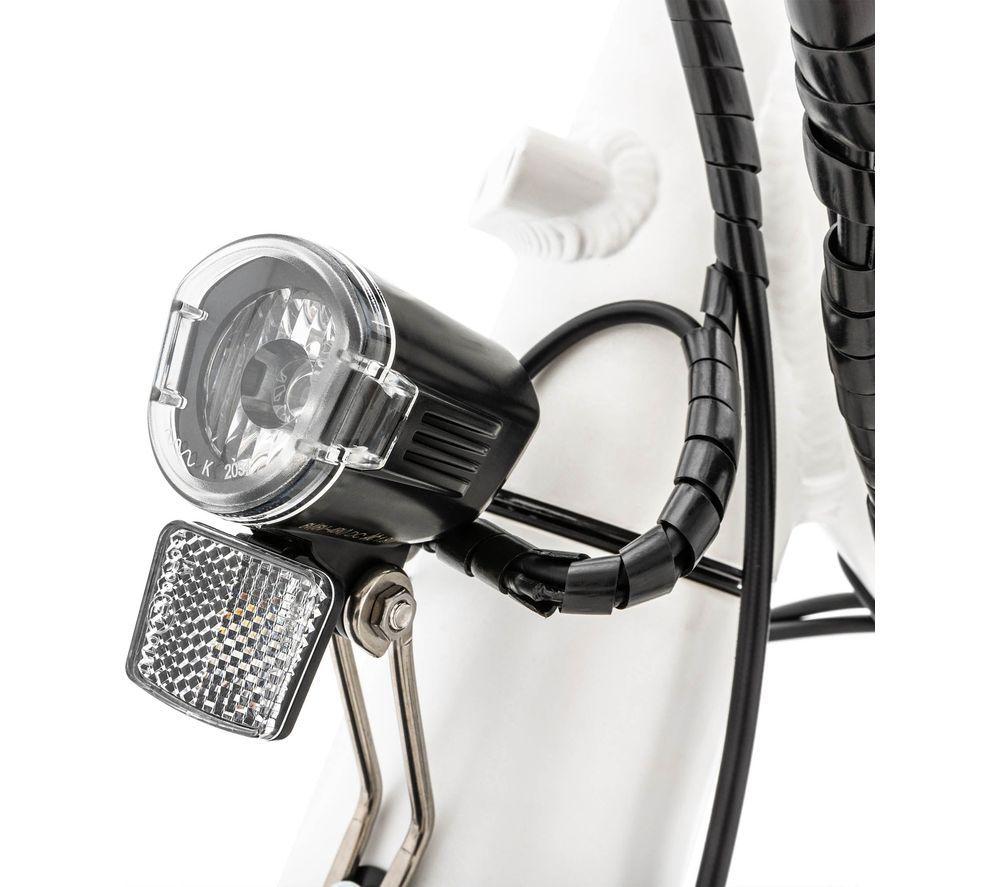 CIKADA City Electric Hybrid Bike - White, Medium image number 4 of 9