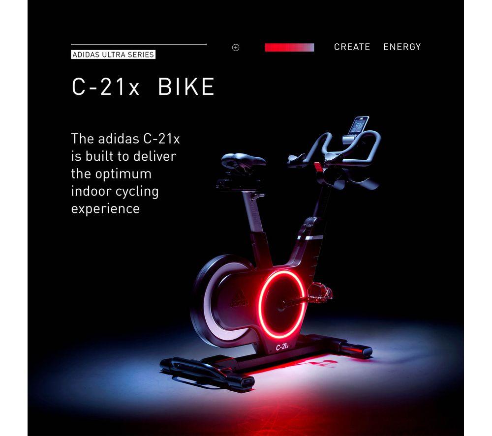 ADIDAS C-21x Smart Bluetooth Exercise Bike - Black & Red image number 13 of 15