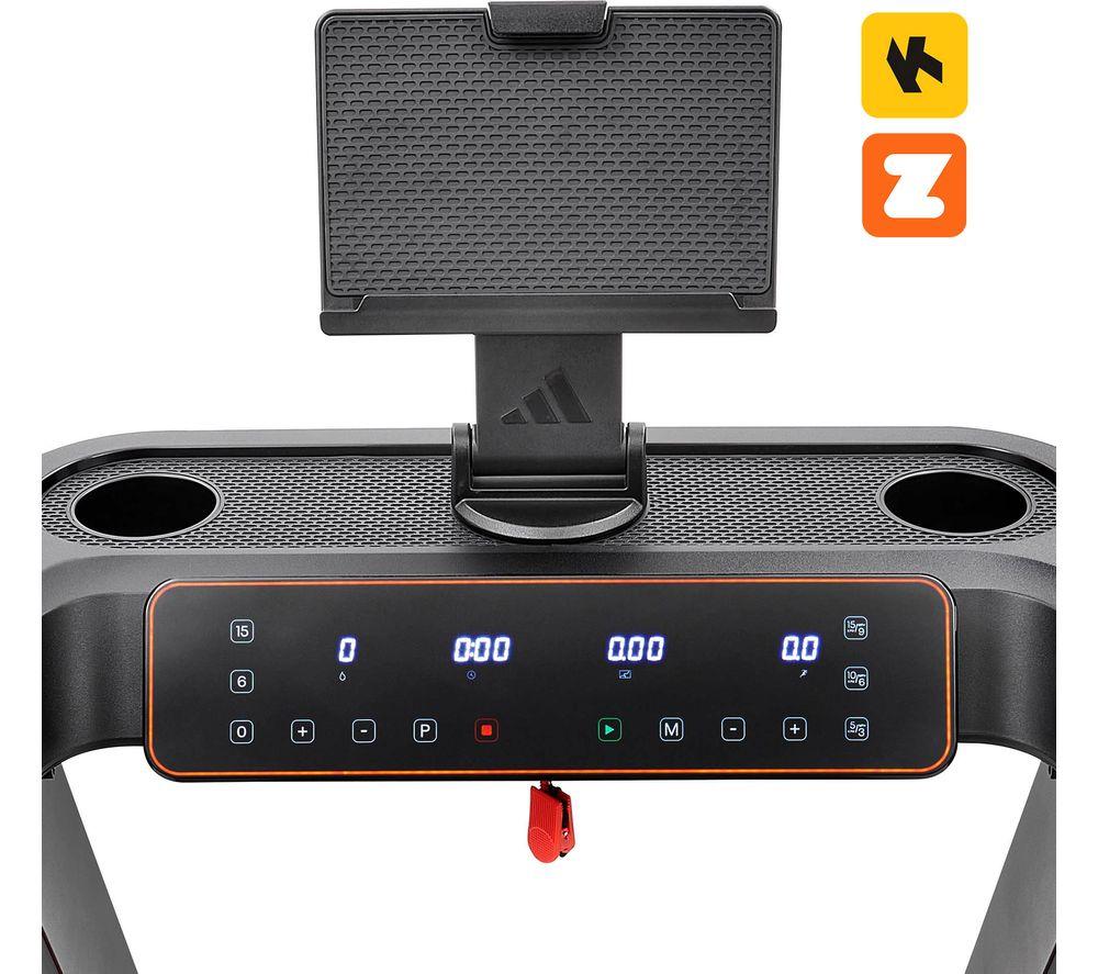 ADIDAS T-23 Smart Bluetooth Treadmill - Black image number 10 of 12