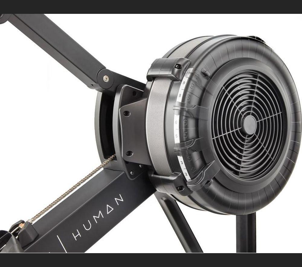 HALF HUMAN Air Rowing Machine - Black image number 6 of 6