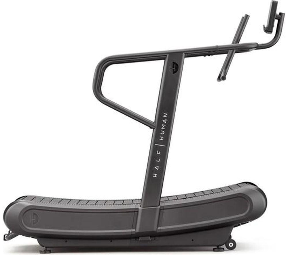 HALF HUMAN Curved Treadmill - Black & Grey image number 2 of 7