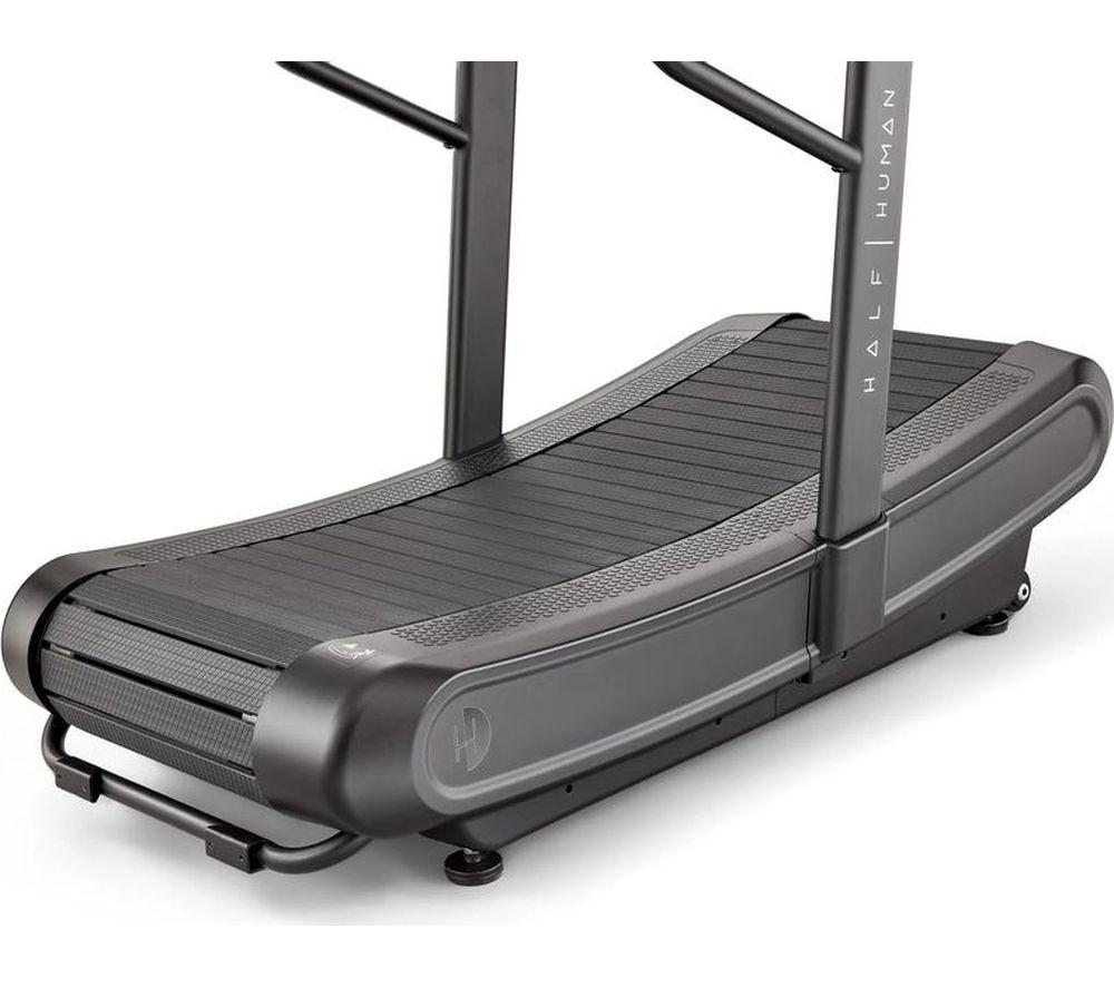 HALF HUMAN Curved Treadmill - Black & Grey image number 4 of 7