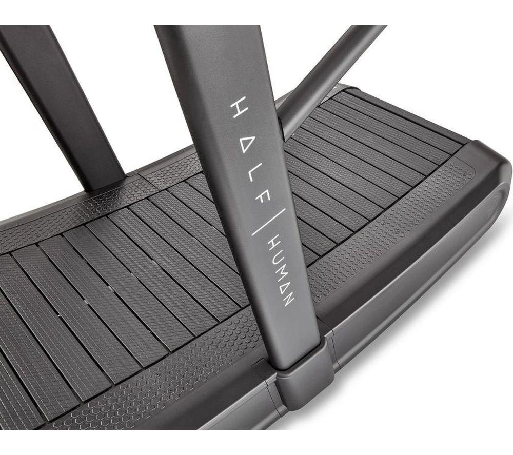 HALF HUMAN Curved Treadmill - Black & Grey image number 5 of 7