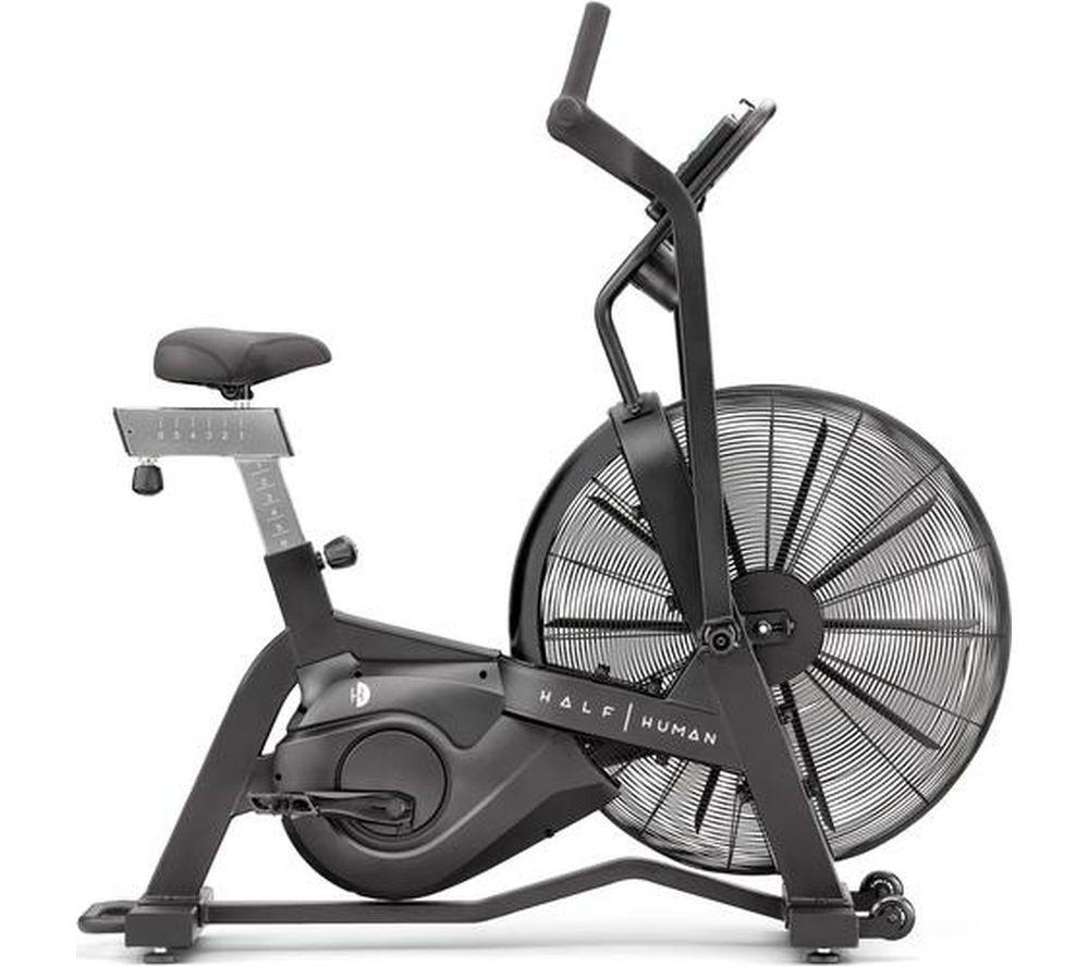HALF HUMAN SFIT-P-HH30009 Exercise Air Bike - Black & Grey, Silver/Grey,Black
