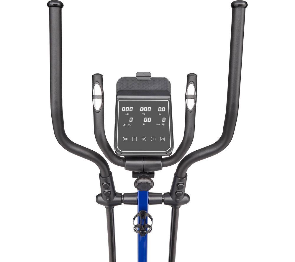 REEBOK FR30 Smart Bluetooth Elliptical Machine - Black & Blue image number 4 of 12
