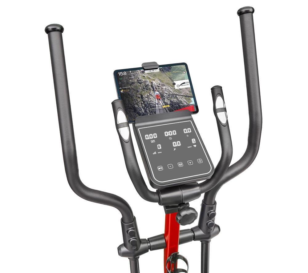 REEBOK FR30 Smart Bluetooth Elliptical Machine - Red image number 4 of 11