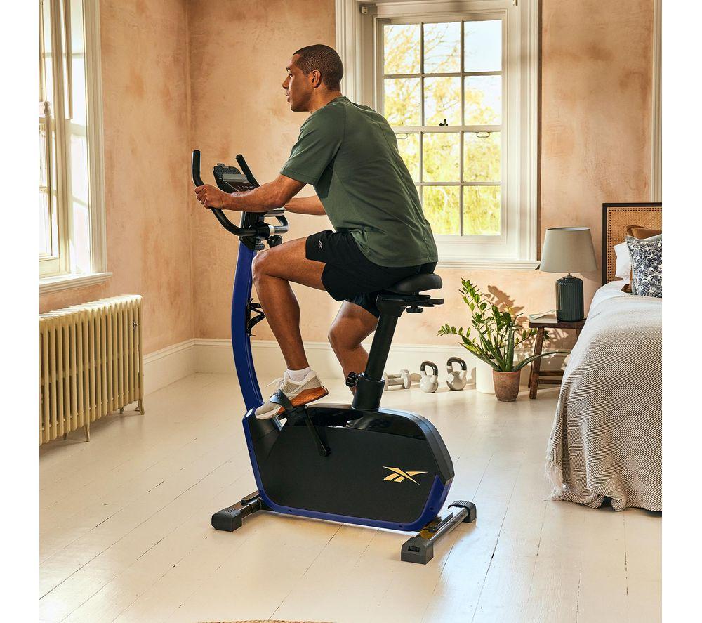 REEBOK FR30 Exercise Bike - Black & Blue image number 7 of 13
