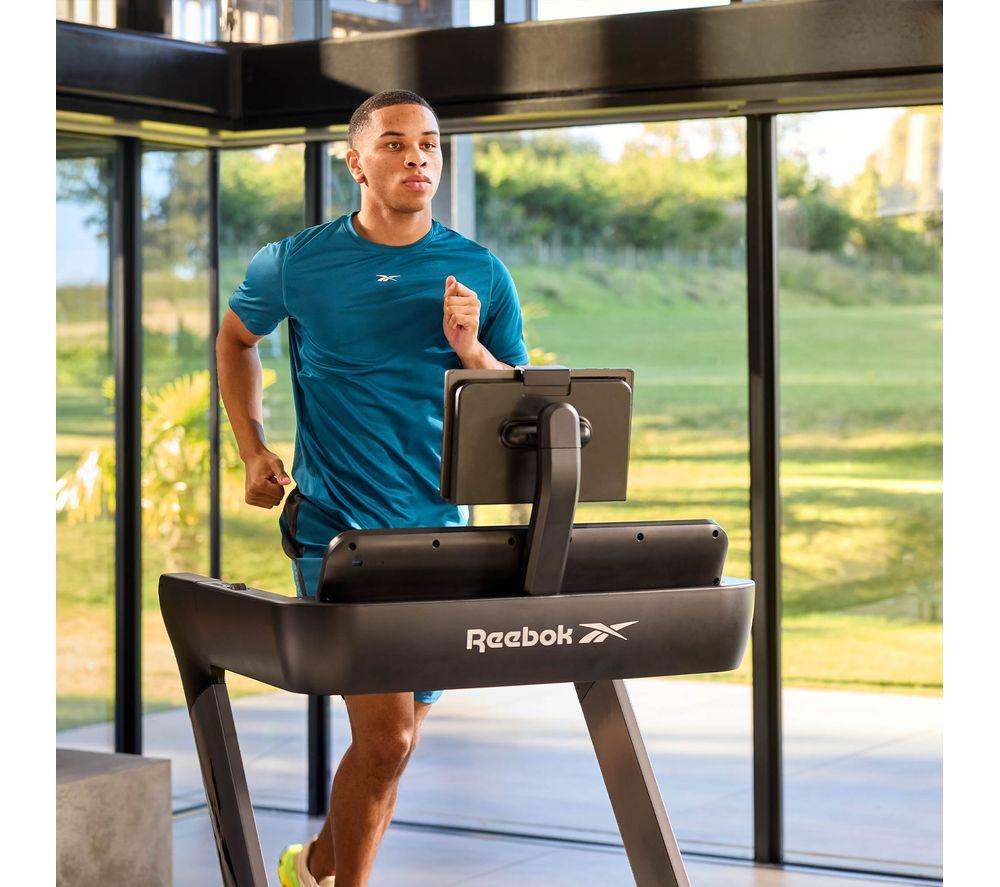 REEBOK Z-Tech AC Smart Bluetooth Treadmill - Black & Silver image number 3 of 14