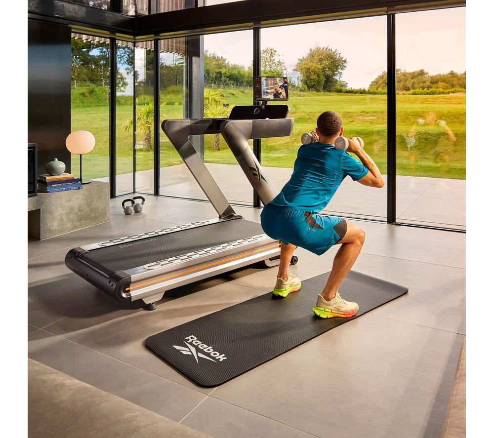 REEBOK Z-Tech AC Smart Bluetooth Treadmill - Black & Silver image number 4 of 14