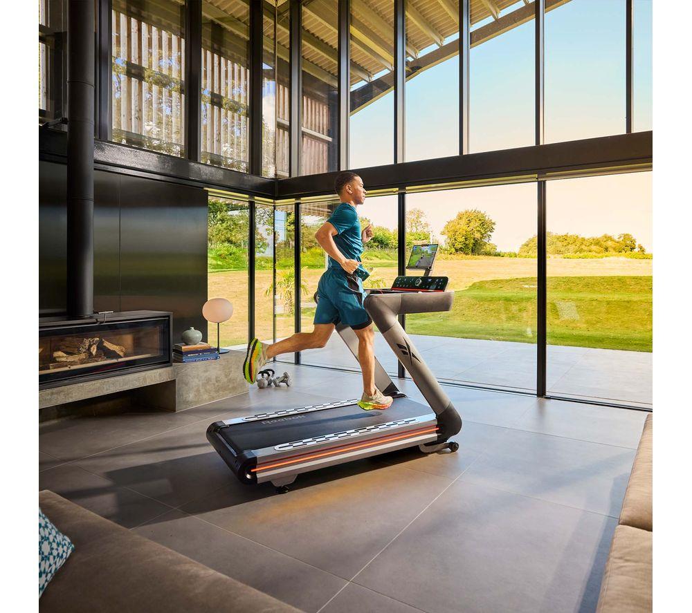 REEBOK Z-Tech AC Smart Bluetooth Treadmill - Black & Silver image number 5 of 14