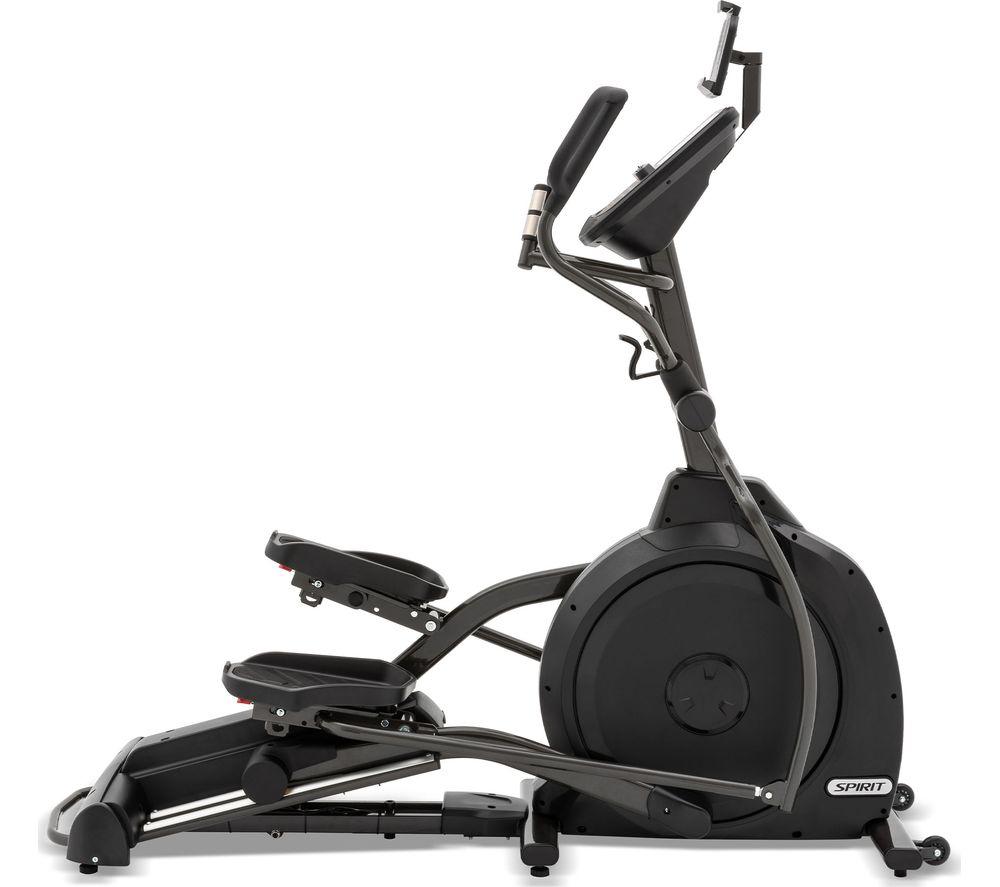 SPIRIT XE395 ENT Smart Bluetooth Elliptical Cross Trainer Machine - Black image number 3 of 6