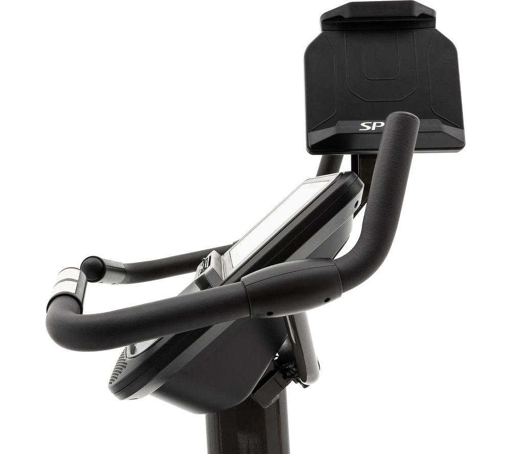 SPIRIT XBU55ENT Smart WiFi Upright Exercise Bike - Black image number 5 of 8
