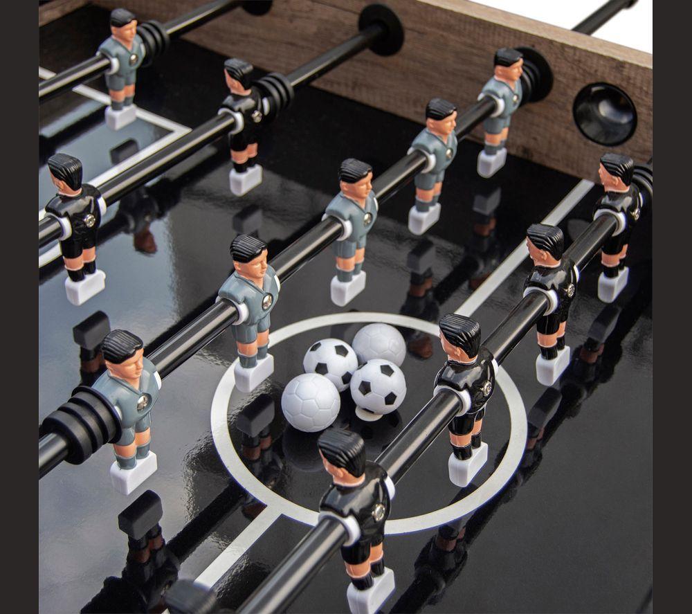 VIAVITO FT500 Football Table - Black & Brown image number 7 of 9