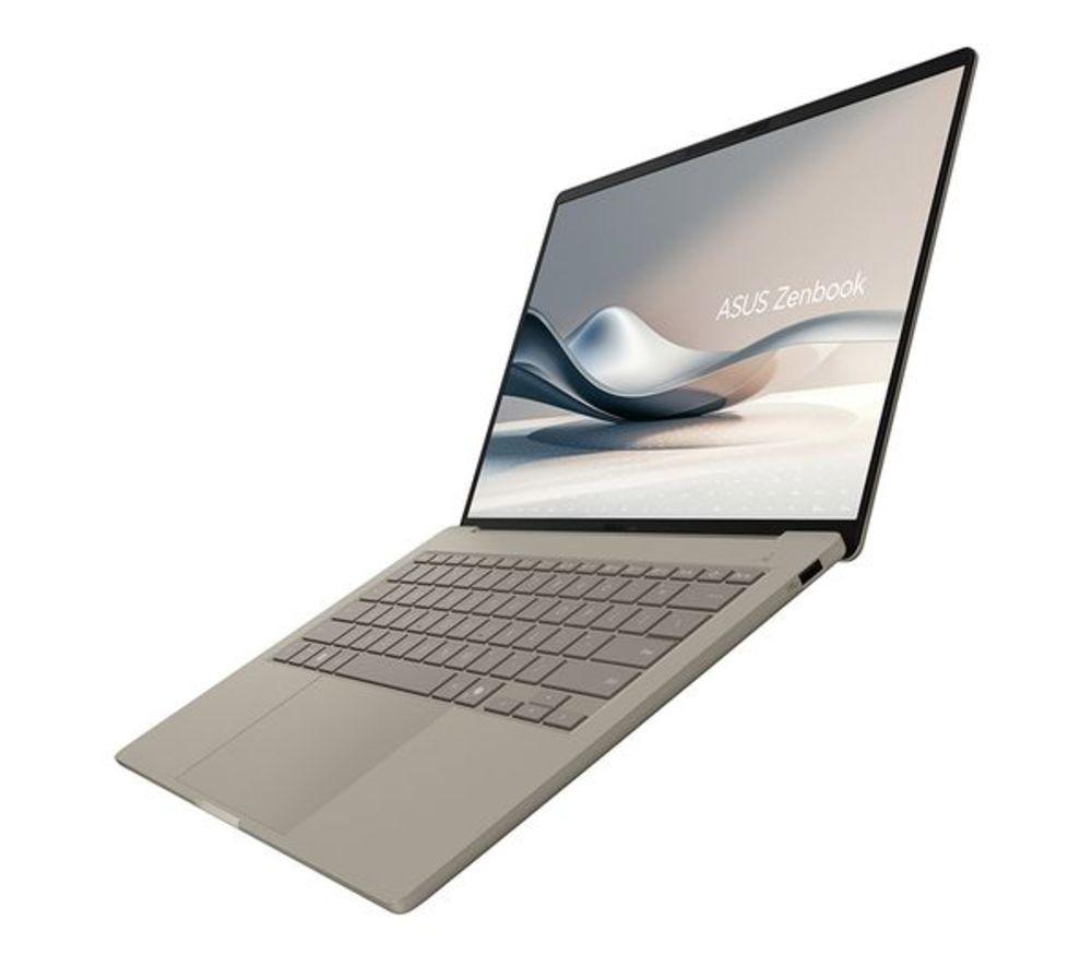 ASUS Zenbook A14 UX3407QA 14" Refurbished Laptop, Copilot+ PC &ndash; Snapdragon X, 512 GB SSD, Beige (Very Good Condition) image number 10 of 19