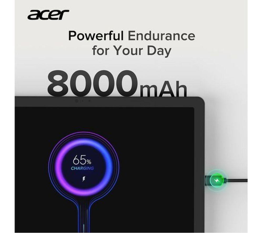 ACER ACTAB1125 10.95" Refurbished Tablet - 64 GB, Black (Very Good Condition) image number 6 of 10