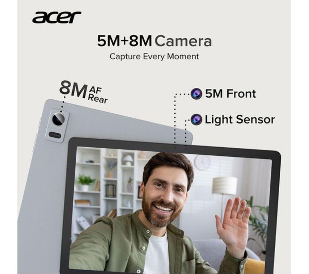 ACER ACTAB1125 10.95" Refurbished Tablet - 64 GB, Black (Very Good Condition) image number 7 of 10