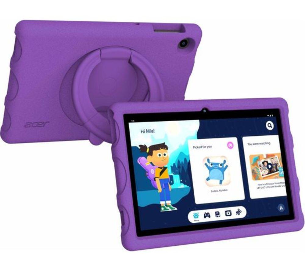 ACER 10.1" Kids Refurbished Tablet - 32 GB, Purple (Very Good Condition) image number 3 of 10