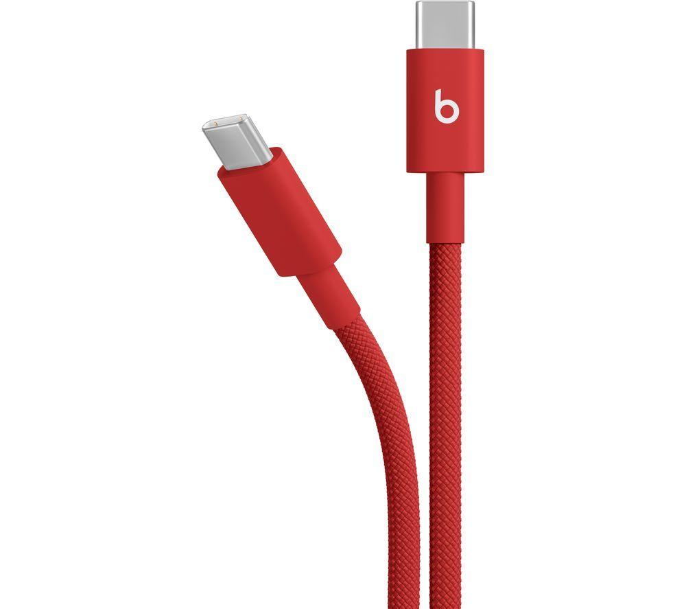 BEATS USB-C to USB-C Woven Cable - 1.5 m, Rapid Red image number 8 of 8