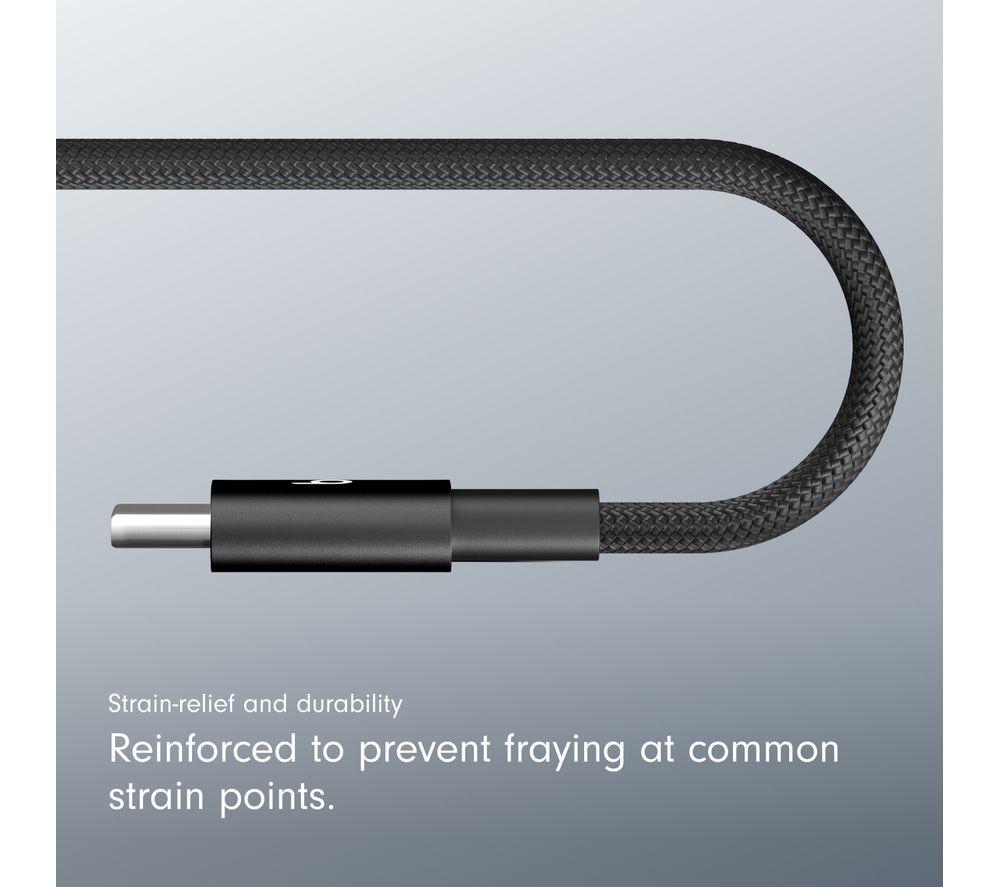 BEATS USB-A to USB-C Woven Cable - 1.5 m, Bolt Black image number 5 of 8